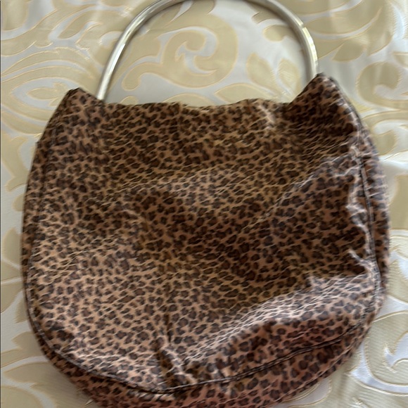 Bottega Veneta Brown Shoulder Bag with Leopard Print - Picture 1 of 16